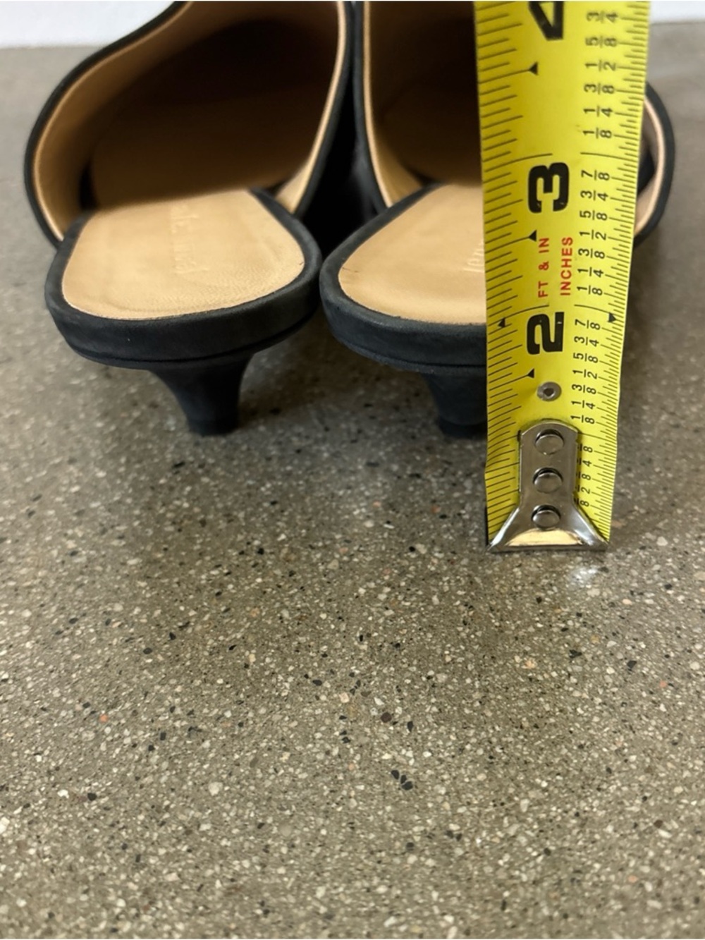Jenni Kayne Black Pointed Suede Mules - Picture 7 of 10